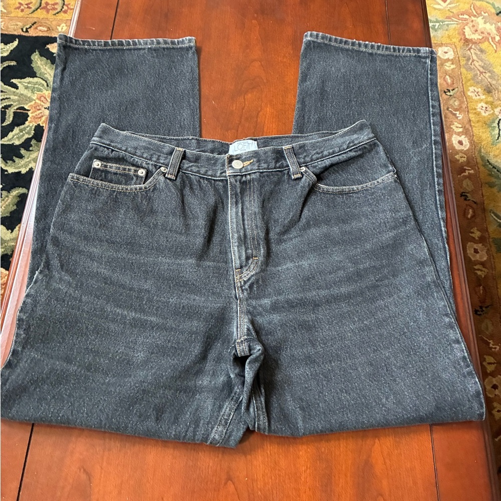 Loft black Relaxed Jeans